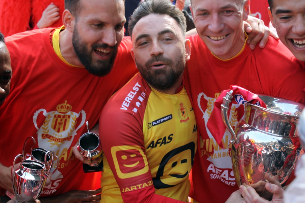 Onur Kaya won in mei 2019 de Beker van België met KV Mechelen